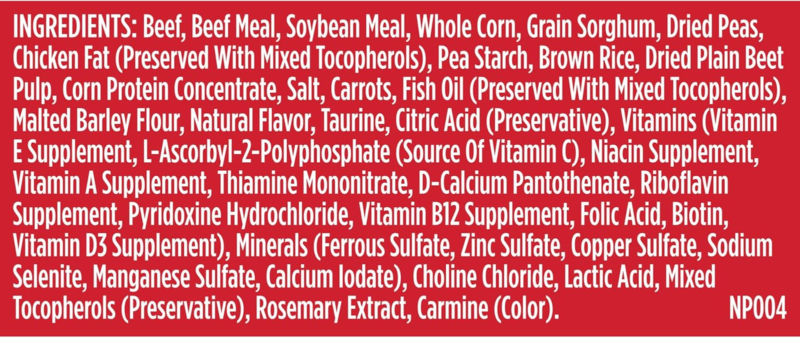 Nutrish Dry Dog Food, Real Beef, Pea & Brown Rice Recipe Whole Health Blend for Adult Dogs, 40 lb. Bag, Packaging May Vary (Formerly Rachael Ray)