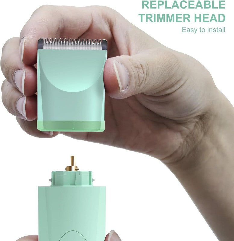 OLOV Electric Body Hair Trimmer Groin Trimmer for Men Bikini,Women Wet/Dry