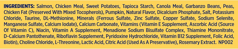 Nature’s Recipe Grain Free Salmon, Sweet Potato & Pumpkin Recipe Dry Dog Food, 24 lb. Bag : Pet Supplies