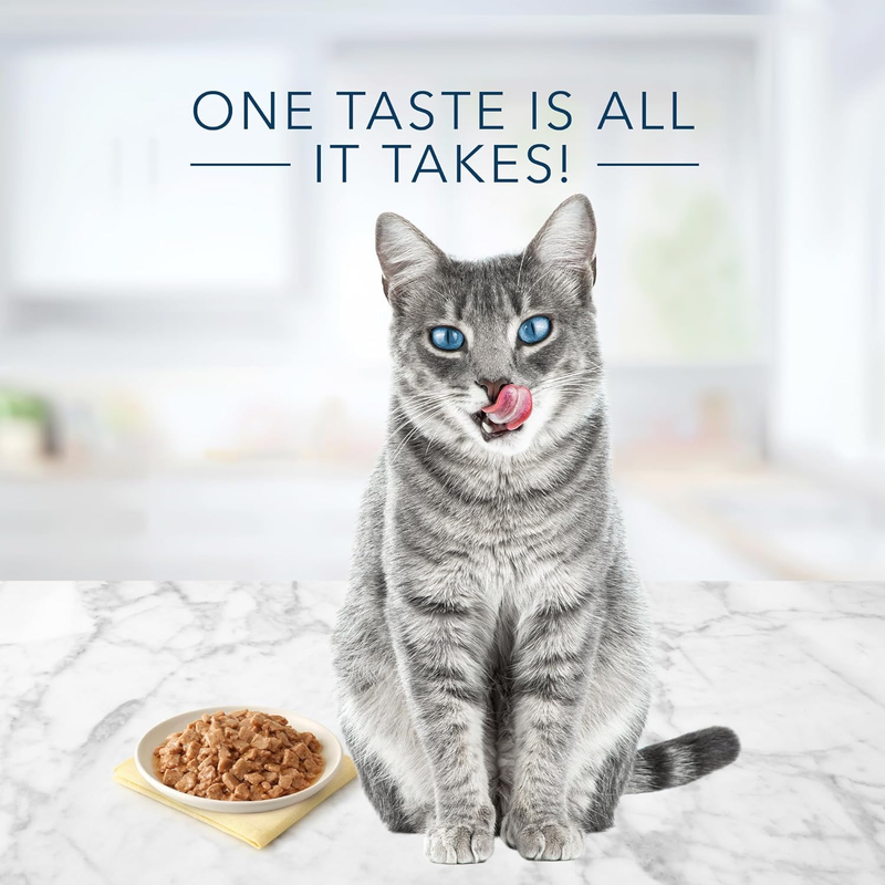 Blue Buffalo Tastefuls Natural Flaked Wet Cat Food Variety Pack, Tuna, Chicken and Fish & Shrimp Entrées in Gravy 5.5-oz Cans (12 Count - 4 of Each)
