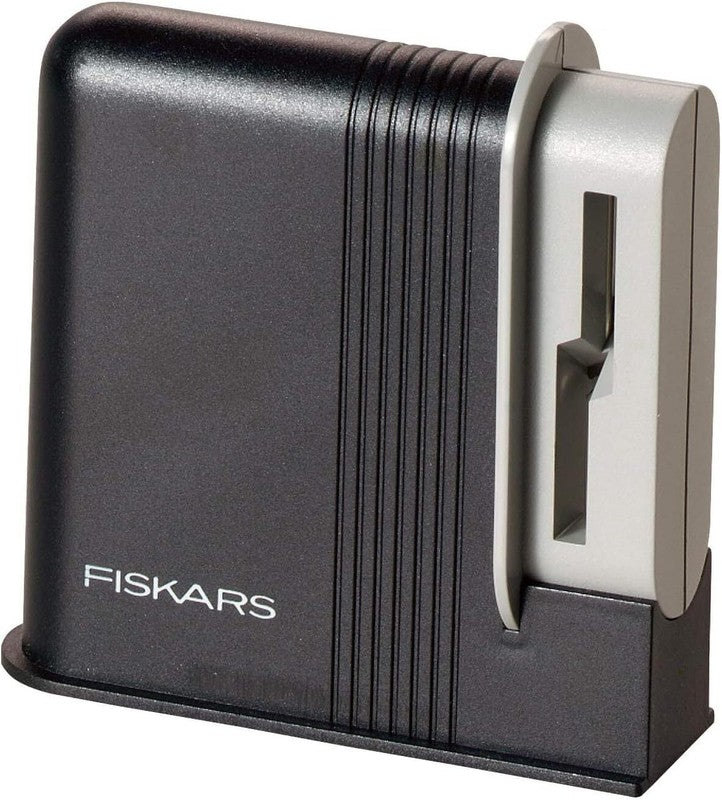 Fiskars Scissor Sharpener for Right-Handed Ceramic Grinding Heads Black/Grey