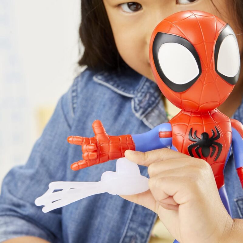 Spidey and his Amazing Friends Supersized Hero Multipack, 3 Large Action Figures, Marvel Preschool Super Hero Toy, Ages 3 and Up, 9 Inches (Amazon Exclusive) : Toys & Games