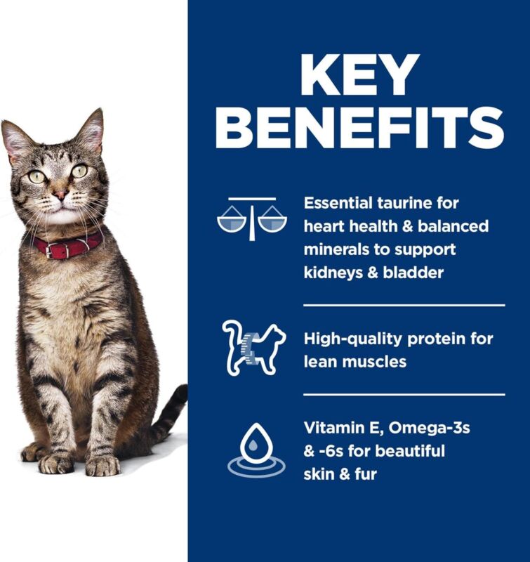 Hill's Science Diet Adult 1-6, Adult 1-6 Premium Nutrition, Dry Cat Food, Chicken Recipe, 16 lb Bag : Pet Supplies