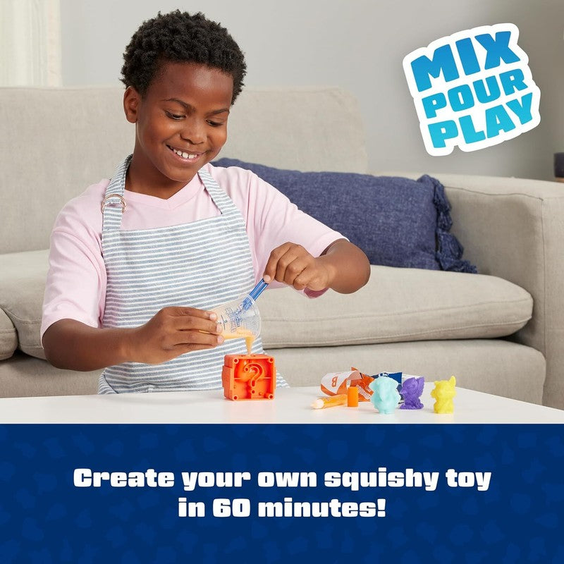 Elmer's Squishies Minis, Make Your Own Squishies Kit, Creates 6 Characters
