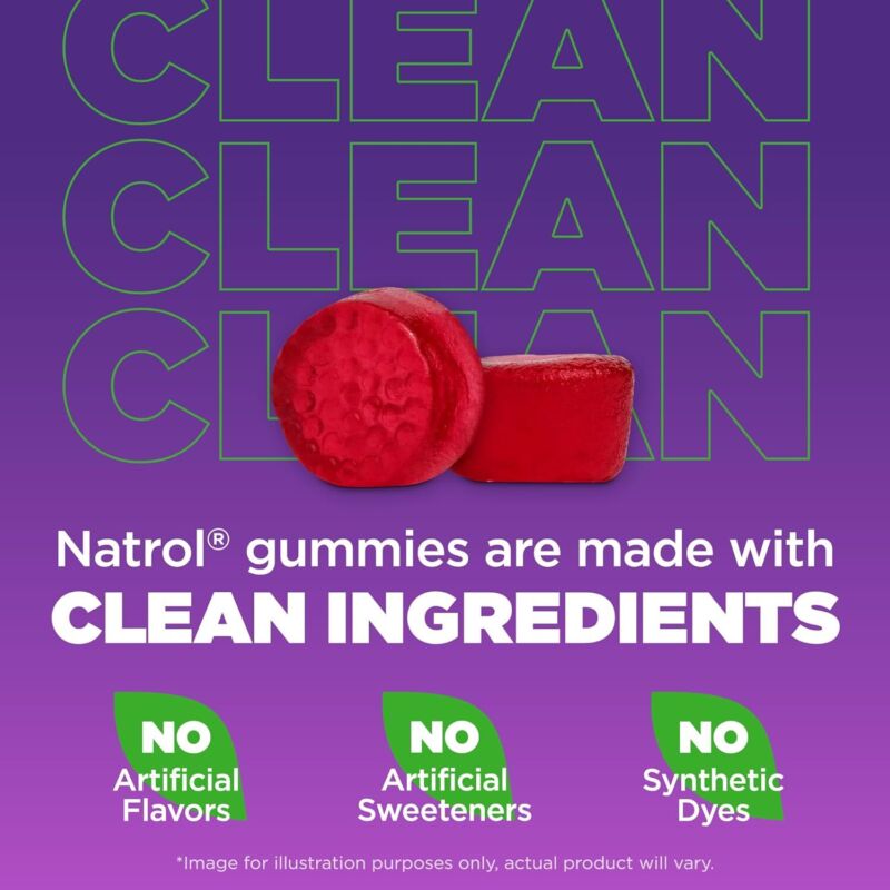 Natrol Melatonin Gummies, Sleep Support for Adults, Melatonin 10 mg, 140 Strawberry-Flavored, Up to 70 Days : Health & Household