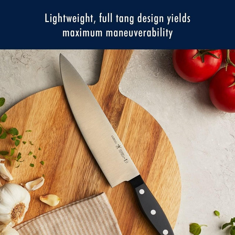 HENCKELS Premium Quality 15-Piece Knife Set with Block, Razor-Sharp, German Engineered Knife Informed by over 100 Years of Masterful Knife Making, Lightweight and Strong, Dishwasher Safe: Block Knife Sets: Home & Kitchen