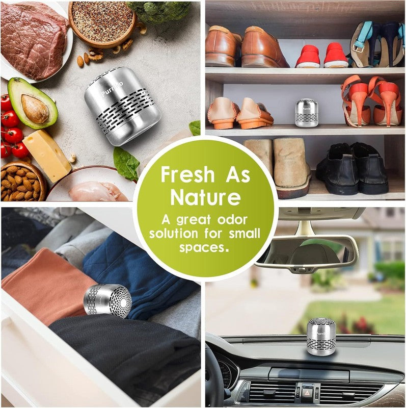 Refrigerator Deodorizer,Lasts for 10 Years,Refrigerator Odor Eliminator,Fridge Deodorizer,More Effective Than Baking Soda Bamboo Air Purifying Bags : Home & Kitchen