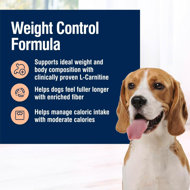 Blue Buffalo True Solutions Weight Control Natural Dry Dog Food for Adult Dogs, Chicken, 11-lb. Bag