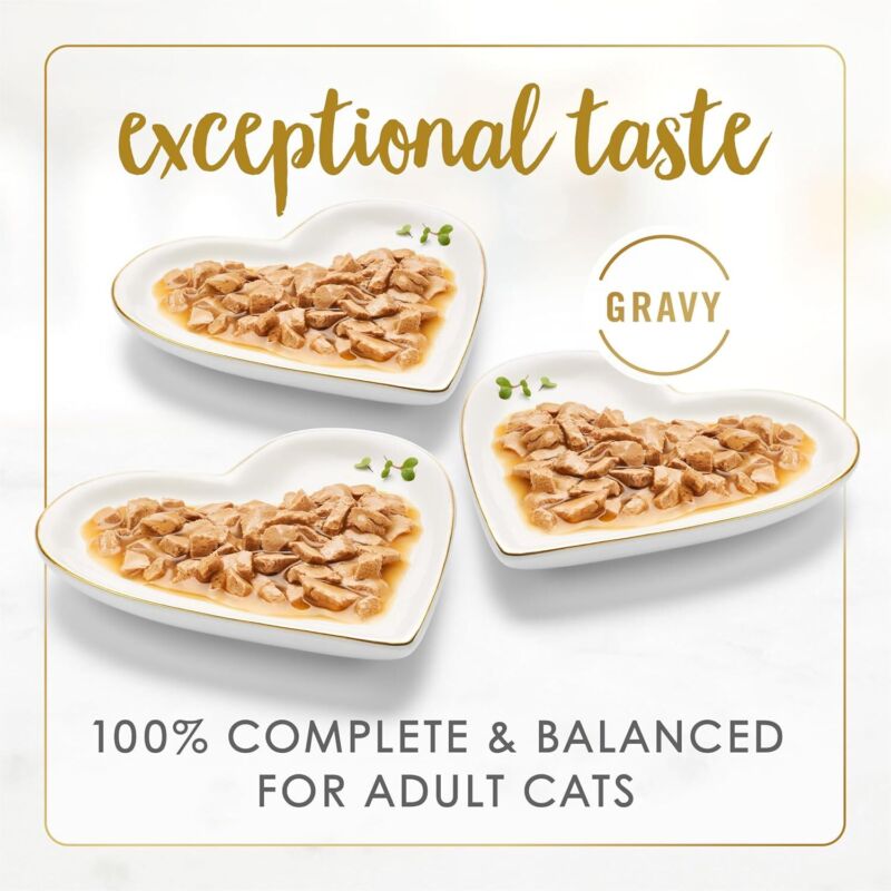 Purina Fancy Feast Gravy Lovers Poultry and Beef Grilled Gourmet Wet Cat Food Variety Pack - (Pack of 24) 3 oz. Cans : Canned Wet Pet Food : Pet Supplies