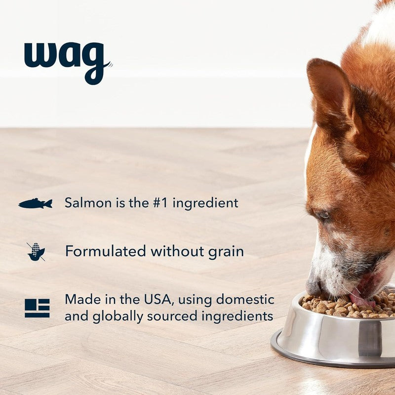 Wag Dry Dog Food Salmon & Sweet Potato, Grain Free 24 lb Bag