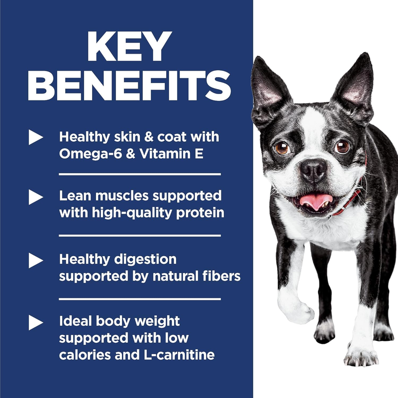 Hill's Science Diet - Light Small Bites Lower Calories, Chicken Meal & Barley Dry Dog Food, 5 LB Bag : Pet Supplies