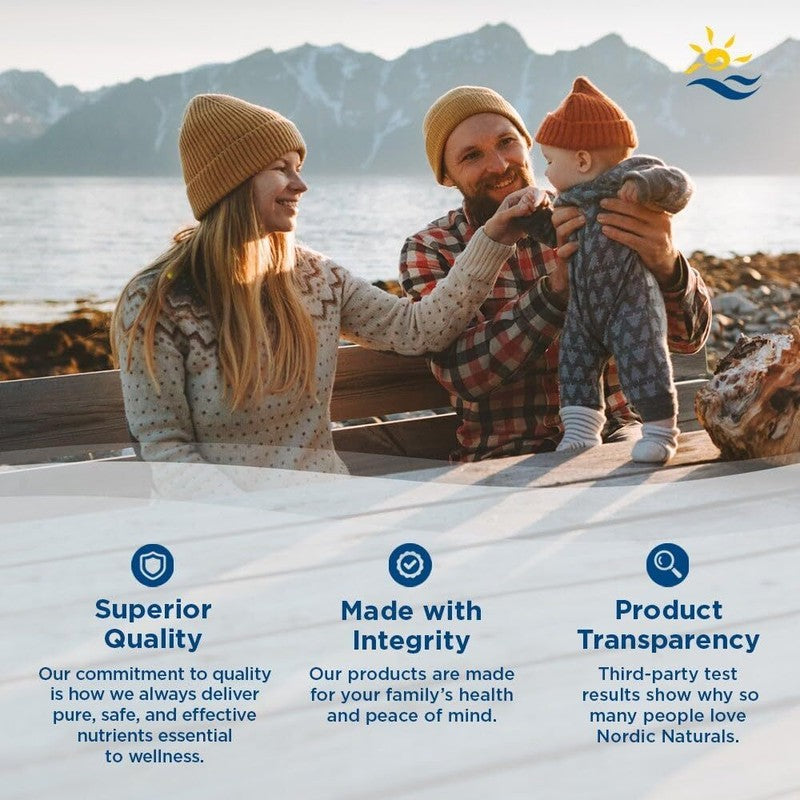 Nordic Naturals Ultimate Omega, Lemon Flavor - 90 Soft Gels - 1280 mg Omega-3 - High-Potency Omega-3 Fish Oil Supplement with EPA & DHA - Promotes Brain & Heart Health - Non-GMO - 45 Servings : Health & Household