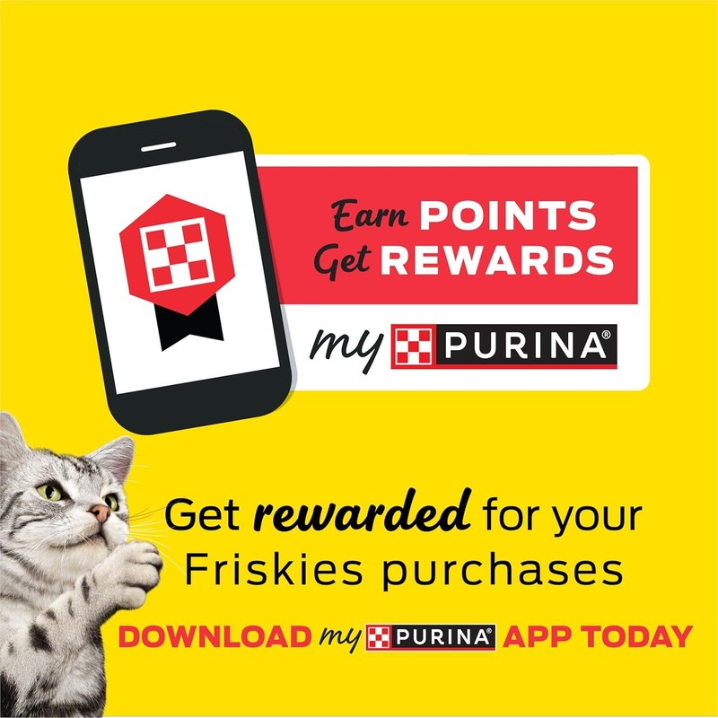 Purina Friskies Shreds Chicken and Salmon Dinner in Wet Cat Food Gravy (24)5.5oz