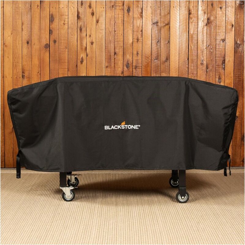 Blackstone 1528 600D Polyester Heavy Duty Flat top Gas Grill Cover, Water Resistant Exclusively Fits 36" Griddle Cooking Station, Black : Outdoor Grill Covers : Patio, Lawn & Garden