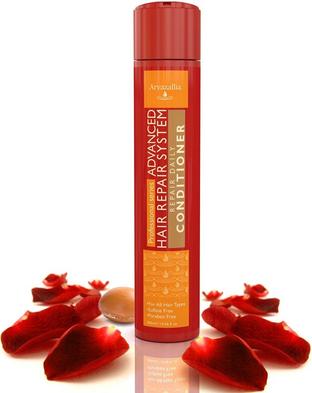 Arvazallia Advanced Hair Repair Daily Hair Conditioner with Argan Oil and Macadamia Oil for Dry or Damaged Hair : Beauty & Personal Care