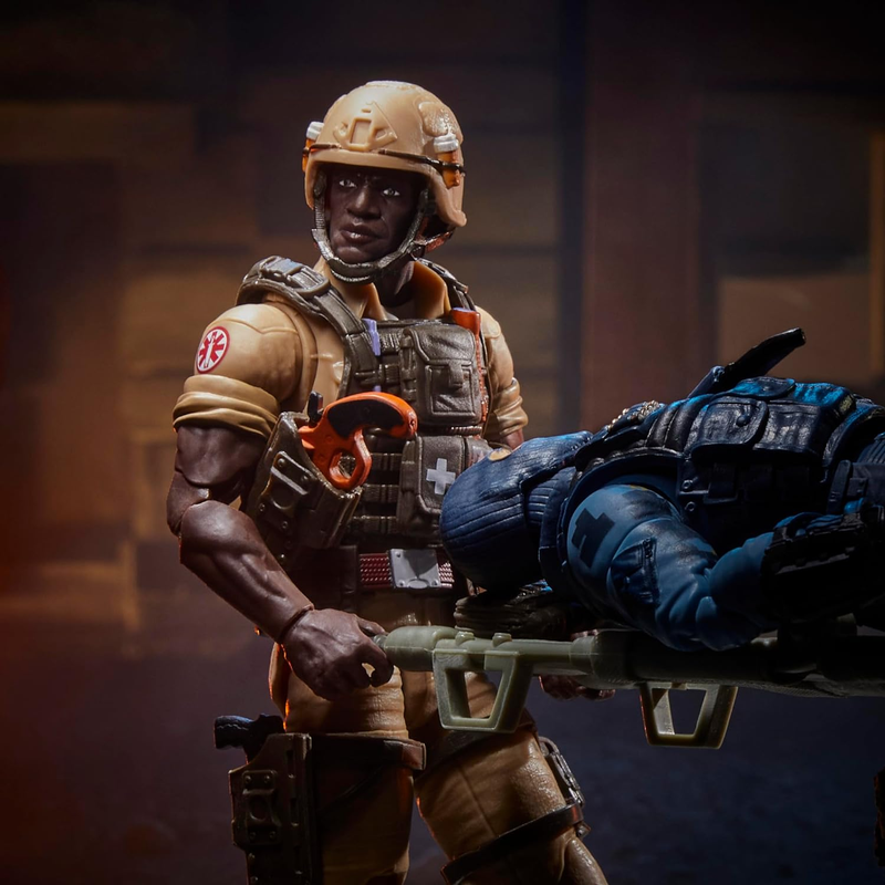 G.I. Joe Classified Series #122, Carl Doc Greer, Collectible 6-Inch Action Figure with 7 Accessories : Toys & Games