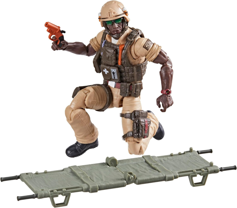 G.I. Joe Classified Series #122, Carl Doc Greer, Collectible 6-Inch Action Figure with 7 Accessories : Toys & Games