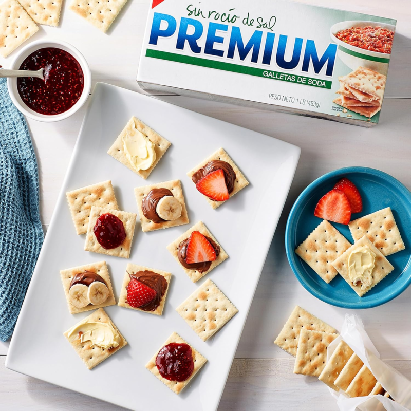 Unsalted Tops Saltine Crackers, 16 Oz