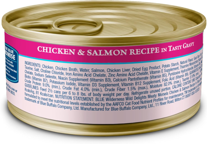 Blue Buffalo Delights Small Breed Natural Wet Dog Food, Rotisserie Chicken Flavor in Gravy, 3.5-oz Cups, 12 Count