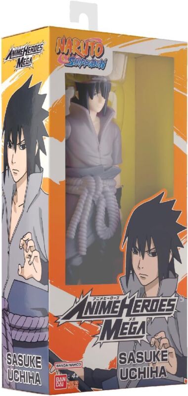 ANIME HEROES MEGA - Naruto - Sasuke Uchiha 12" Action Figure