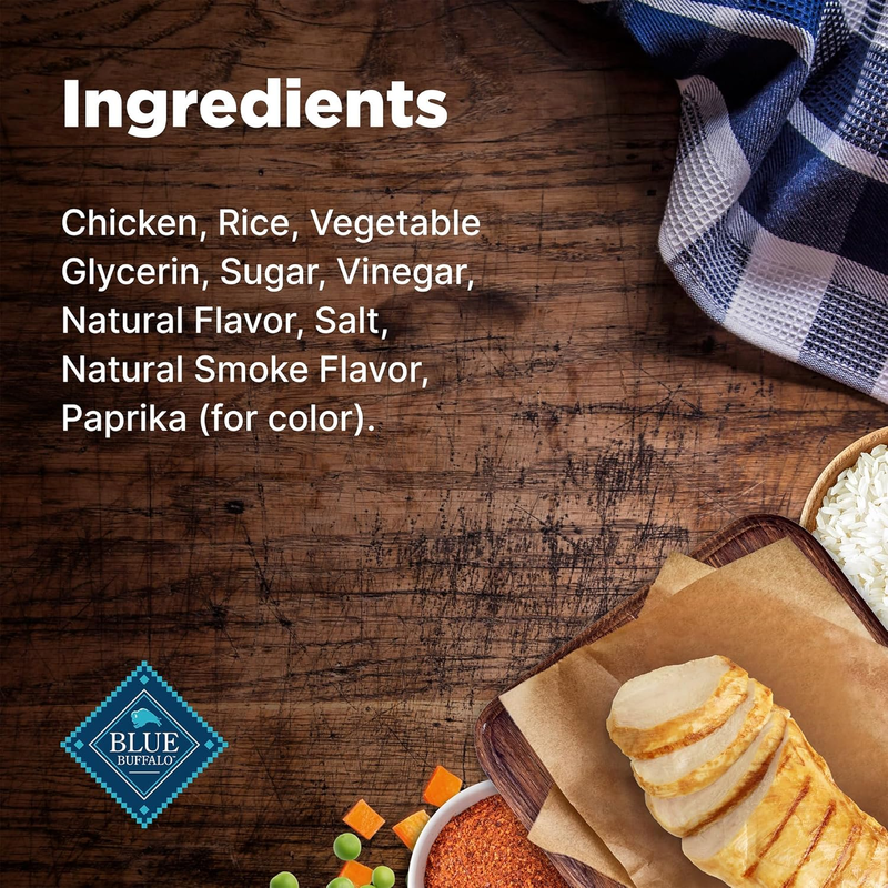 Blue Buffalo Baby BLUE Soft Biscuits with DHA, Natural Dog Treats for Puppies, Great for Training, with Chicken & Carrots, 8-oz. Bag : Pet Supplies