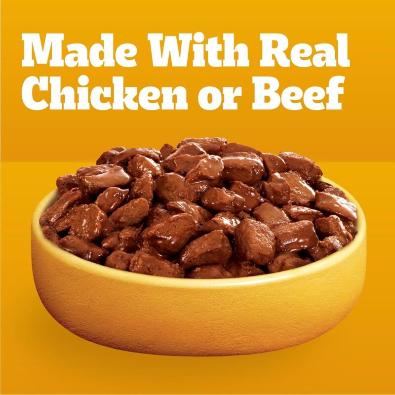 Pedigree Choice Cuts In Gravy Adult Soft Wet Dog Food 3.5 oz Pouches (Pack of 2)