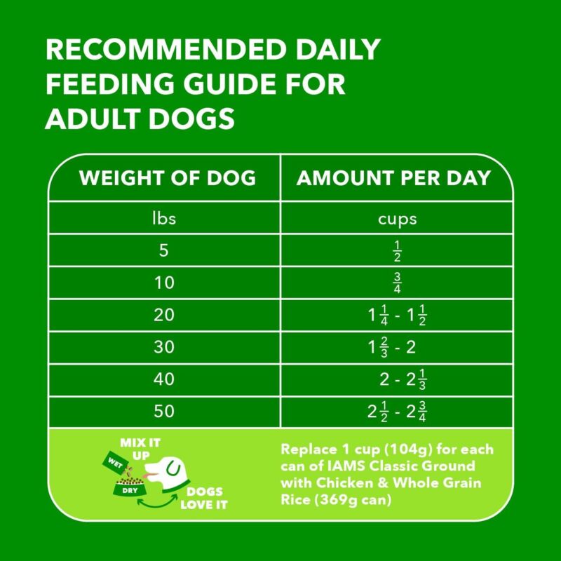 IAMS Proactive Health Minichunks Adult Dry Dog Food with Real Chicken, 15 lb. Bag