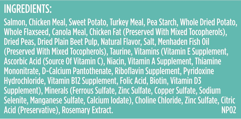 Rachael Ray Nutrish Zero Grain Natural Dry Dog Food, Salmon & Sweet Potato Recipe, 23 Pounds, Grain Free (18236103)