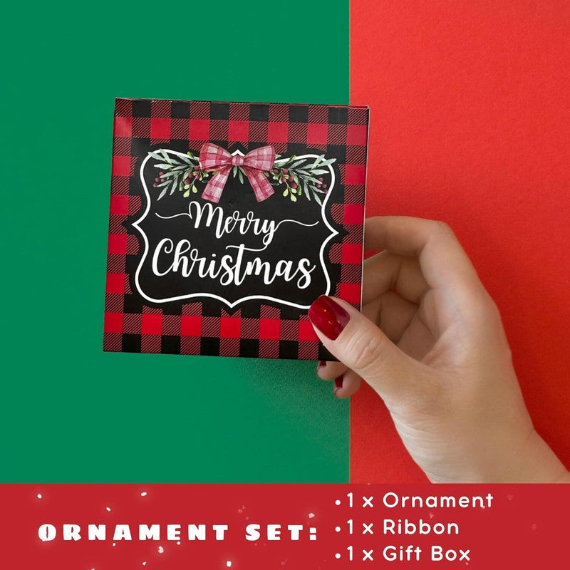 Pawzity Tuxedo Cat Christmas Ornament - Tuxedo Cat Lover Gifts for Women, Men - Tuxedo Cat Ornaments for Christmas Tree - Tuxedo Cat Kitten Xmas Tree Ornaments for 2024 - Acrylic Ornament : Home & Kitchen