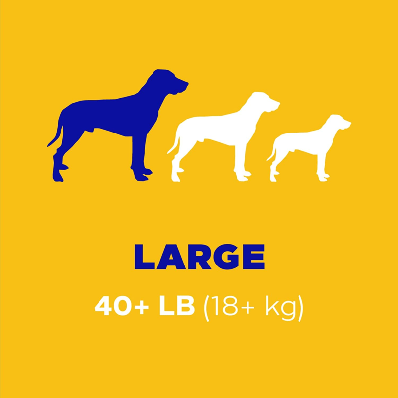 Pedigree Dentastix Large Breed Dog Treats, Original Flavor, 14.99 oz. Bag (18 Treats) : Pet Supplies