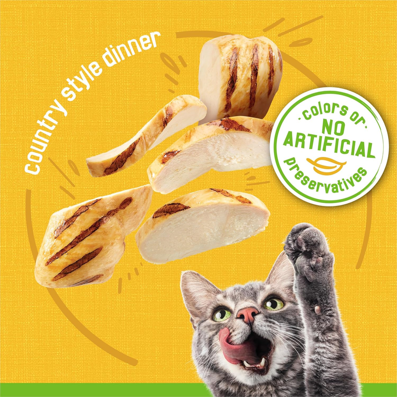 Purina Friskies Wet Cat Food Pate, Country Style Dinner - (Pack of 24) 5.5 oz. Cans : Canned Wet Pet Food : Pet Supplies
