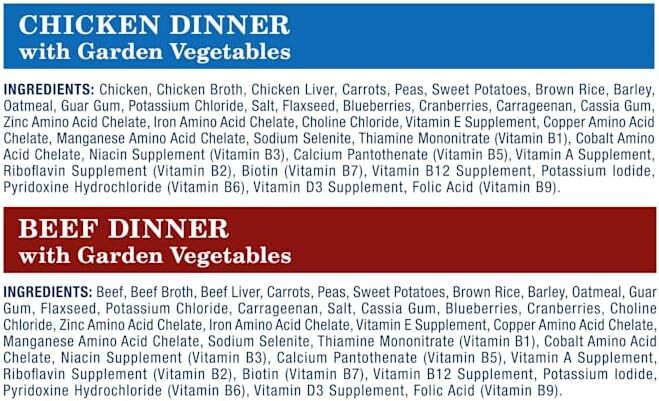 Blue Buffalo Homestyle Recipe Adult Wet Dog Food, Made with Natural Ingredients, Chicken and Beef Dinner Variety Pack, 12.5-oz Cans (6 Count, 3 of each): Pet Supplies: Amazon.com