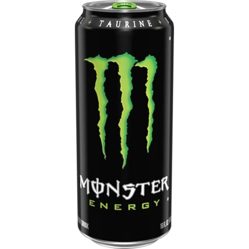 Monster Energy Drink, Green, Original, 16 Ounce (Pack of 15) : Grocery & Gourmet Food