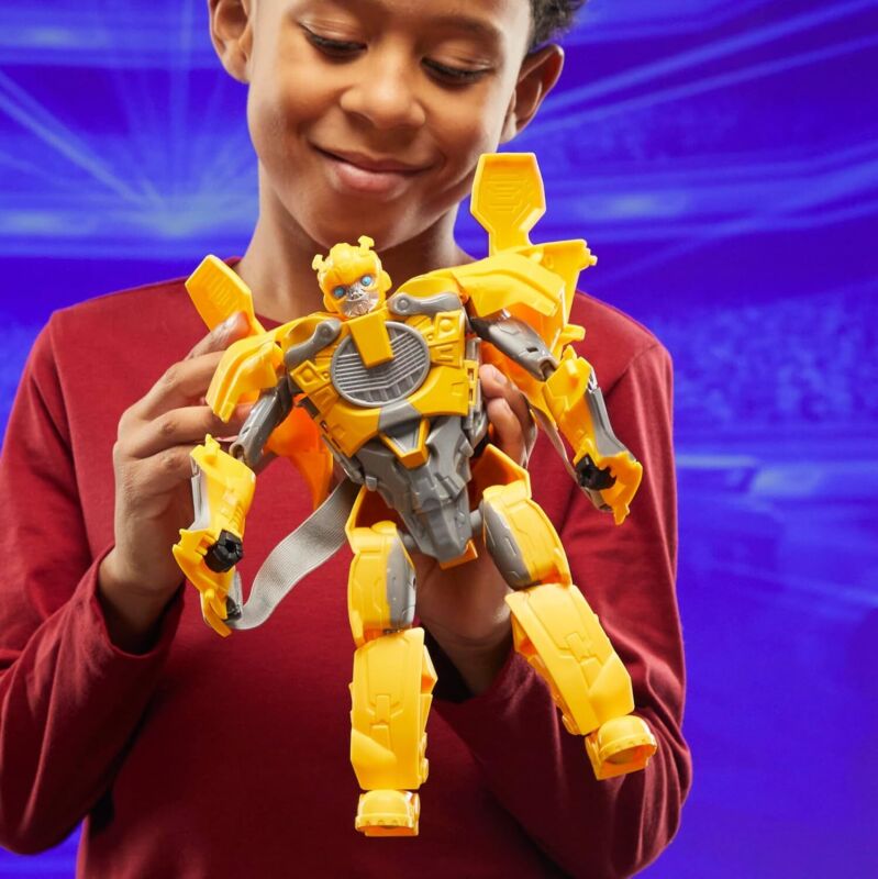 Transformers One 2 in 1 Bumblebee B-127 9.8 Inch Robot Action Figure, Converts to Mask, Interactive Toys for Boys and Girls Ages 6 and Up : Toys & Games