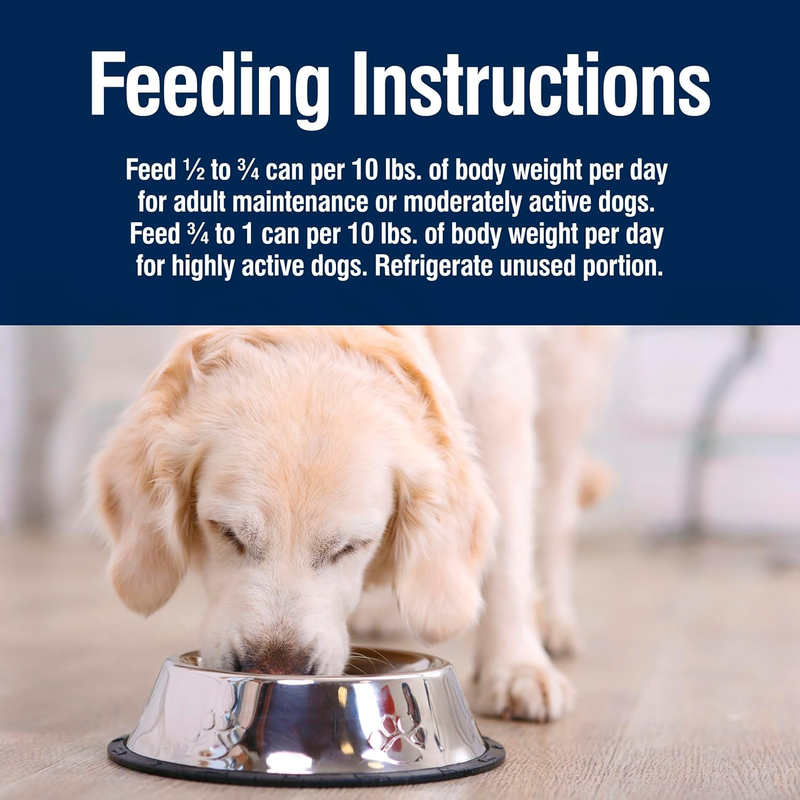 Blue Buffalo True Solutions Active Dog Wet Dog Food for Active Adult Dogs, Made with Natural Ingredients, Chicken, 12.5-oz. Cans (12 Count): Pet Supplies: Amazon.com