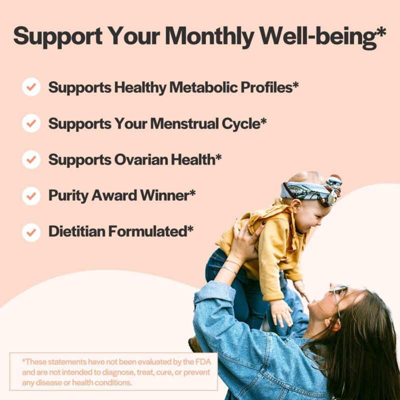 Wholesome Story Myo-Inositol & D-Chiro Inositol Supplement for Women | Fertility Supplements for Hormonal Balance & Ovarian Health Support | Myoinositol | Ideal 40:1 Ratio | 30 Servings : Health & Household