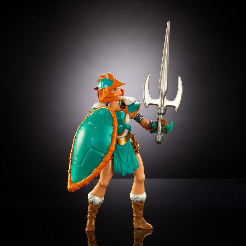 Masters of the Universe Mattel Origins Turtles of Grayskull Action Figure & Accessories, Teela Collectible Toy with 16 Joints, TMNT & Motu Crossover : N/A: Toys & Games
