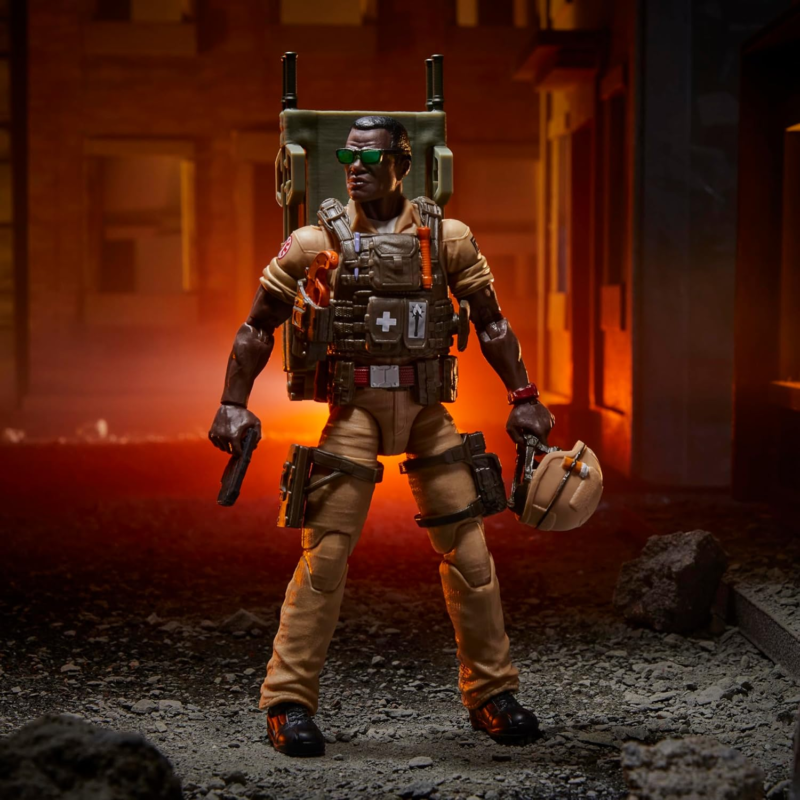 G.I. Joe Classified Series #122, Carl Doc Greer, Collectible 6-Inch Action Figure with 7 Accessories : Toys & Games