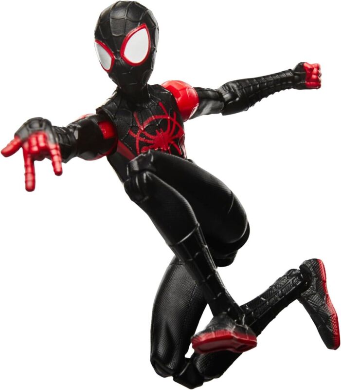 Marvel Legends Series Miles Morales, Spider-Man: Into The Spider-Verse Collectible 6 Inch Action Figure