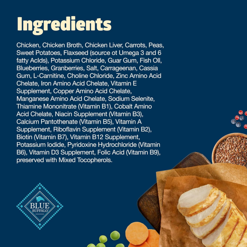 Blue Buffalo Freedom Grain-Free Small Breed Wet Dog Food, Supports High Energy Needs, Made in the USA With Natural Ingredients, Chicken, 5.5-oz Cans ( 24 Count): Wet Pet Food: Pet Supplies: Amazon.com