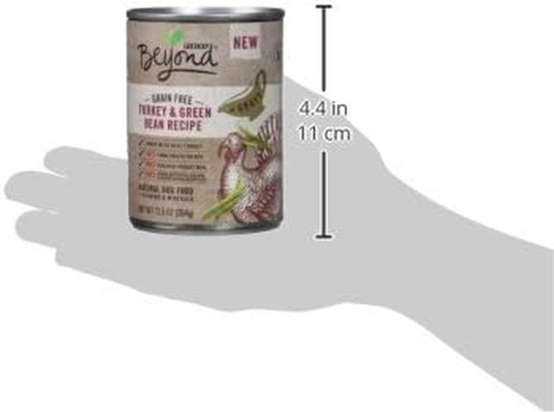 Purina Beyond Turkey and Green Bean in Gravy Natural Grain Free Wet Dog Food with Added Vitamins and Minerals - (Pack of 12) 12.5 oz. Cans: Pet Supplies: Amazon.com