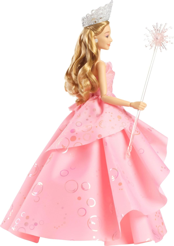 Mattel Universal Wicked Deluxe Glinda Fashion Doll & Accessories Including Crown & Scepter, Movie-Inspired Look with Posability : Ariana Grande: Toys & Games