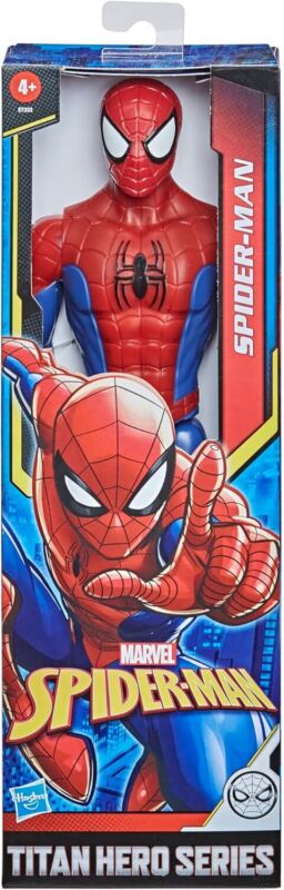 Marvel Titan Hero Series Spider-Man 12-Inch Action Figure with Fx Port : Toys & Games