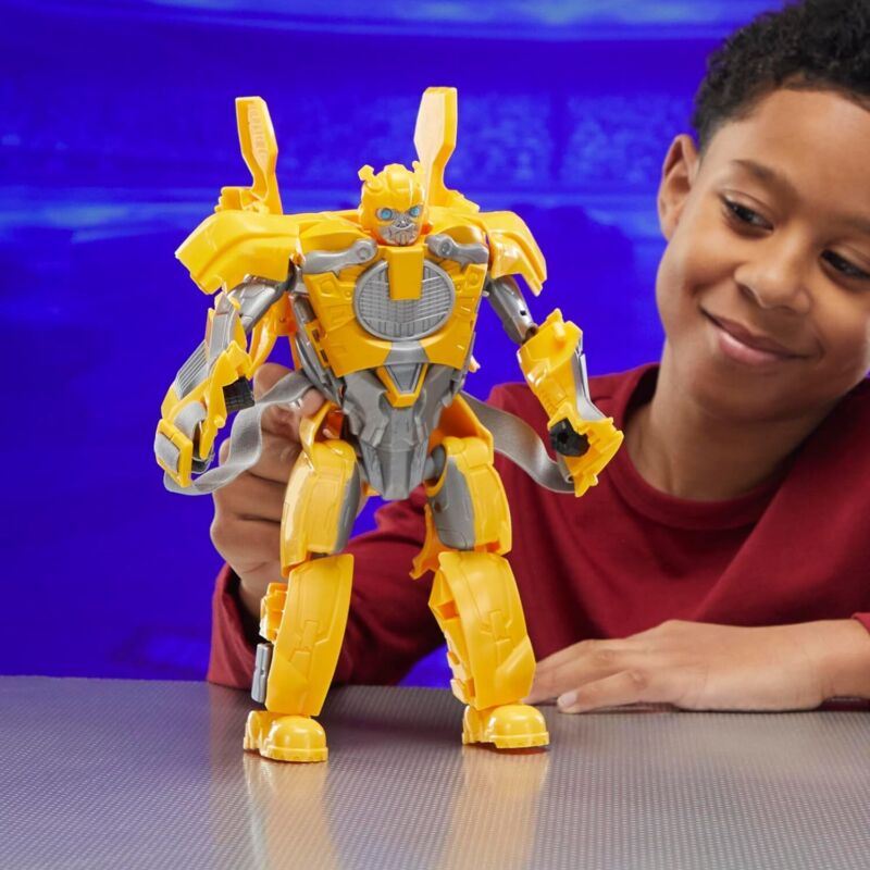 Transformers One 2 in 1 Bumblebee B-127 9.8 Inch Robot Action Figure, Converts to Mask, Interactive Toys for Boys and Girls Ages 6 and Up : Toys & Games