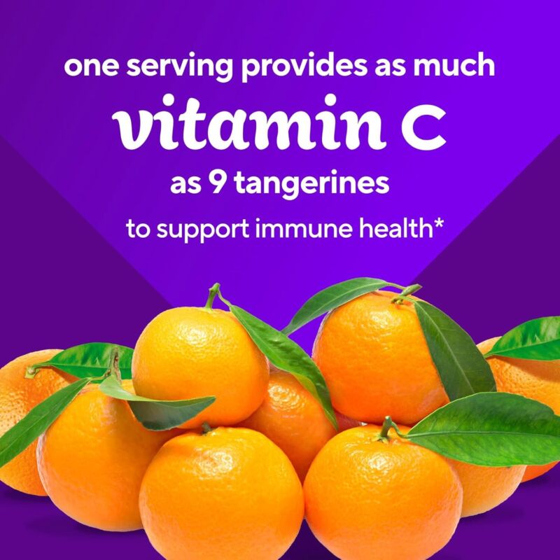 Vitafusion Power C Vitamin C Gummies for Immune Support, Orange Flavored, 282 mg Vitamin C, America’s Number 1 Gummy Vitamin Brand, 50 Day Supply, 150 Count : Health & Household