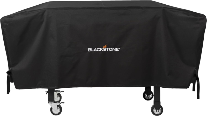 Blackstone 1528 600D Polyester Heavy Duty Flat top Gas Grill Cover, Water Resistant Exclusively Fits 36" Griddle Cooking Station, Black : Outdoor Grill Covers : Patio, Lawn & Garden