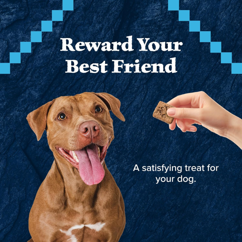 Blue Buffalo Wilderness Trail Treats High Protein Grain Free Dog Biscuits Crunchy Dog Treats, Duck Recipe, 24-oz Bag