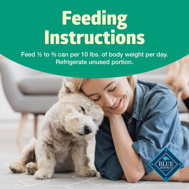 Blue Buffalo Freedom Grain-Free Wet Dog Food, Free of Glutens & Artificial Preservatives, Made with Natural Ingredients, Lamb Recipe, 12.5-oz. Cans (12 Count)