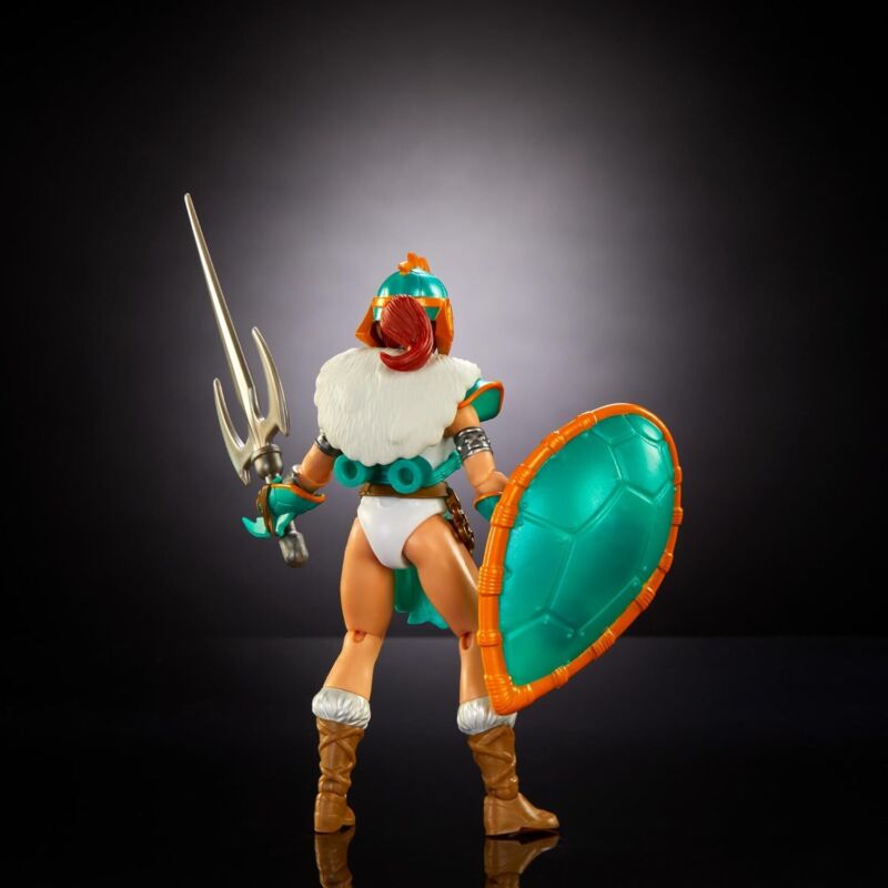 Masters of the Universe Mattel Origins Turtles of Grayskull Action Figure & Accessories, Teela Collectible Toy with 16 Joints, TMNT & Motu Crossover : N/A: Toys & Games