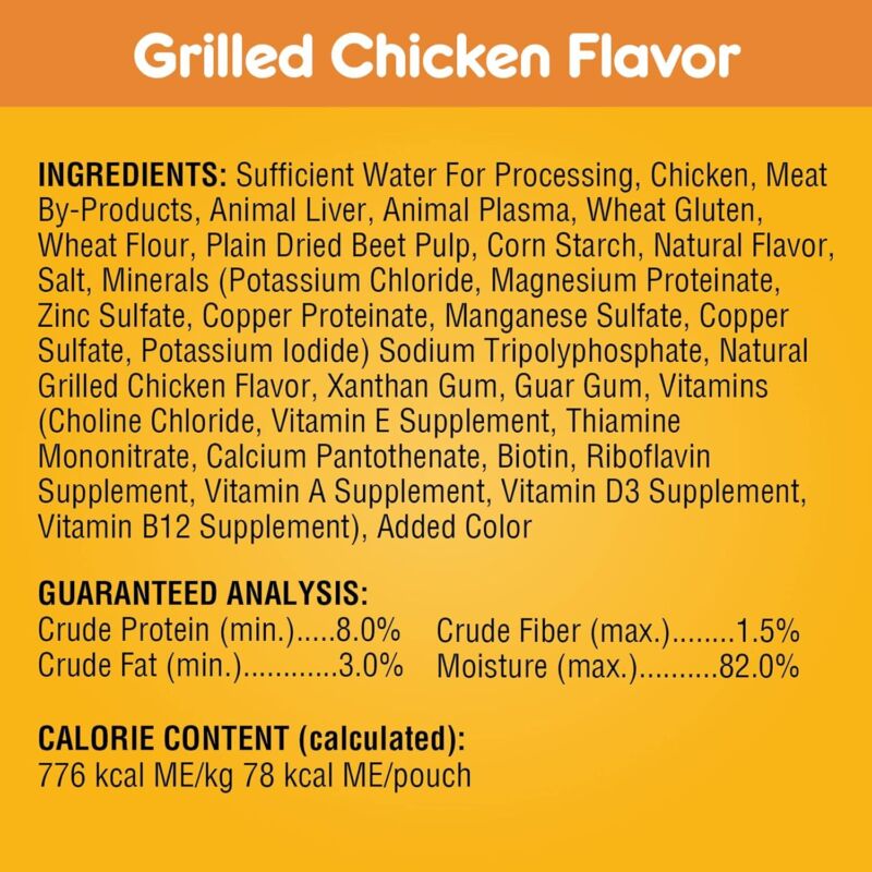 Pedigree Choice Cuts In Gravy Dog Food 18-Count Chicken Casserole Variety Pack, 3.5 oz Pouches (Pack of 2)